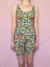 Load image into Gallery viewer, Phoebe 80's Floral Unitard