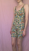 Load and play video in Gallery viewer, Phoebe 80&#39;s Floral Unitard
