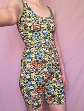 Load image into Gallery viewer, Phoebe 80&#39;s Floral Unitard
